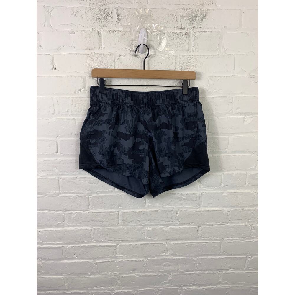 Athletic Works Women's Core Running Shorts Camouflage Gray Black Size S 4-6